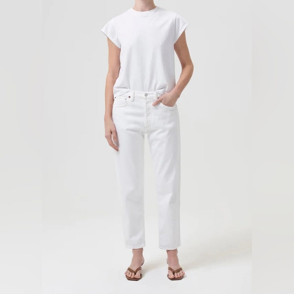 NWT AGOLDE Parker Jean In Milkshake Colorway Size 32